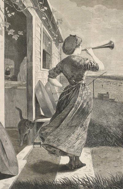 El cuerno de la cena de Winslow Homer
